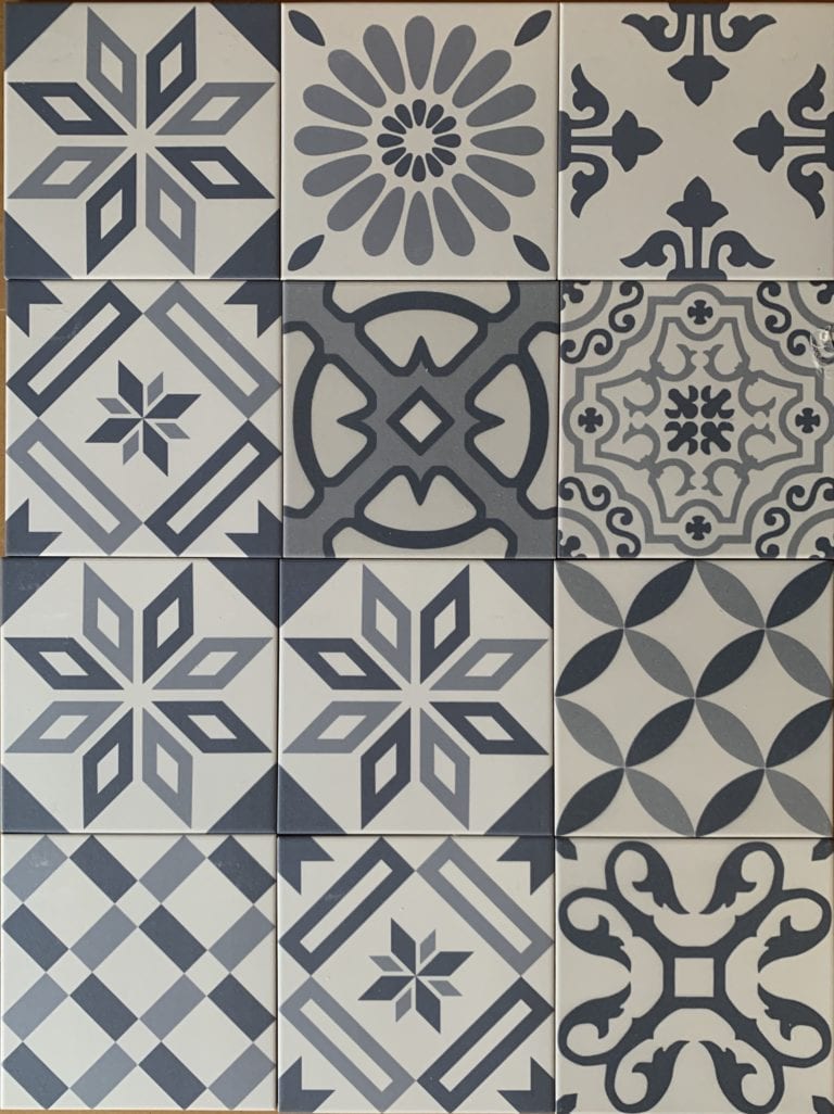 ANTIGUA 16 DÉCORS - 20x20 échantillon
