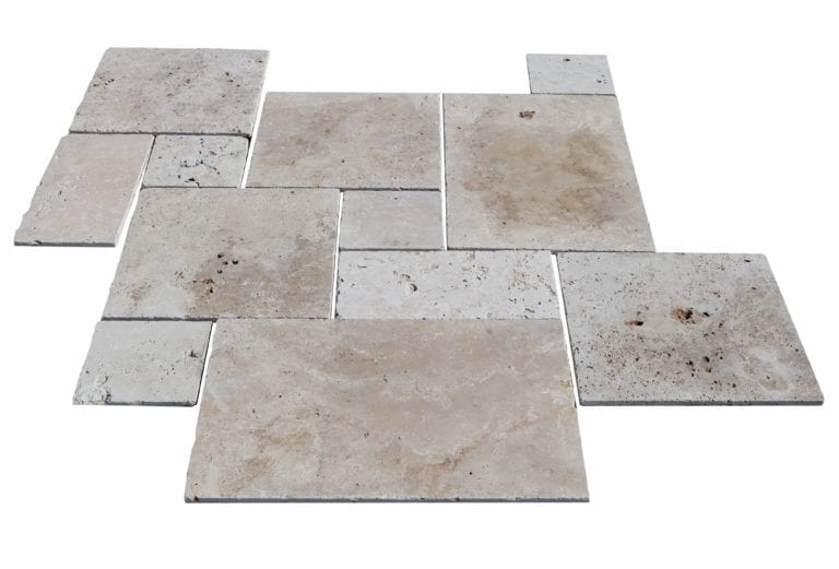 TRAVERTIN OPUS 4 FORMATS - CHOIX RUSTIC