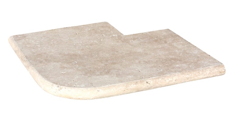 ANGLE SORTANT 1/2 ROND CLASSIC 45 X 45 X 3.2 CM