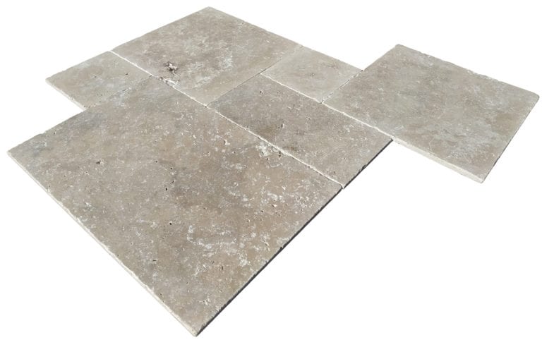 TRAVERTIN MIX OPUS 4 FORMATS X 1,2 CM -1er CHOIX