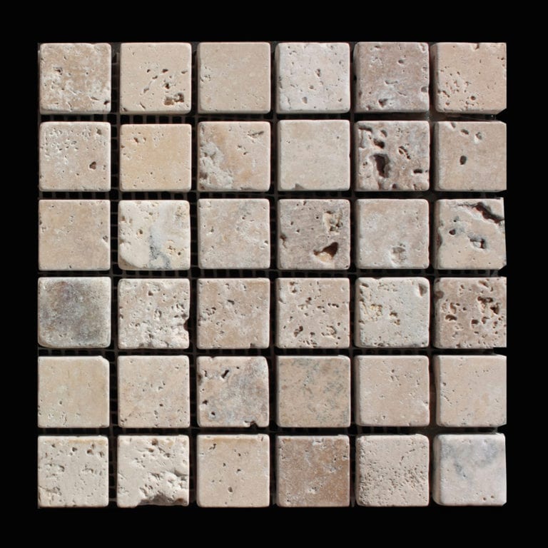 MOSAIQUE TRAVERTIN CLASSIC 2,3 x 2,3 CM
