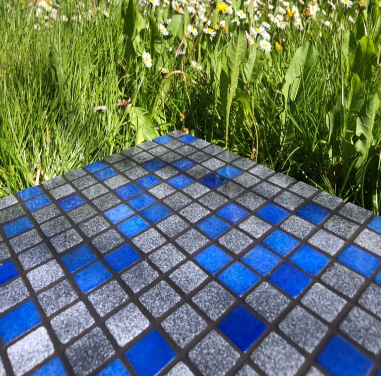MOSAIQUE EN EMAUX DE VERRE 2.5 x 2.5 CM TABIT
