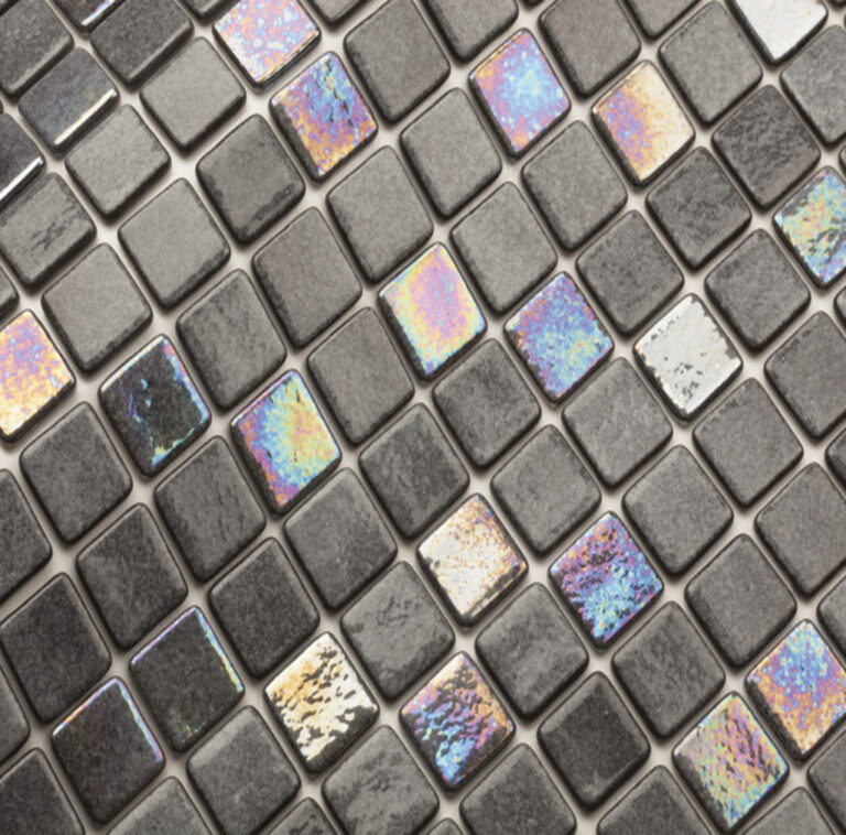 MOSAIQUE EN EMAUX DE VERRE 2.5 x 2.5 CM MIX MURRAY