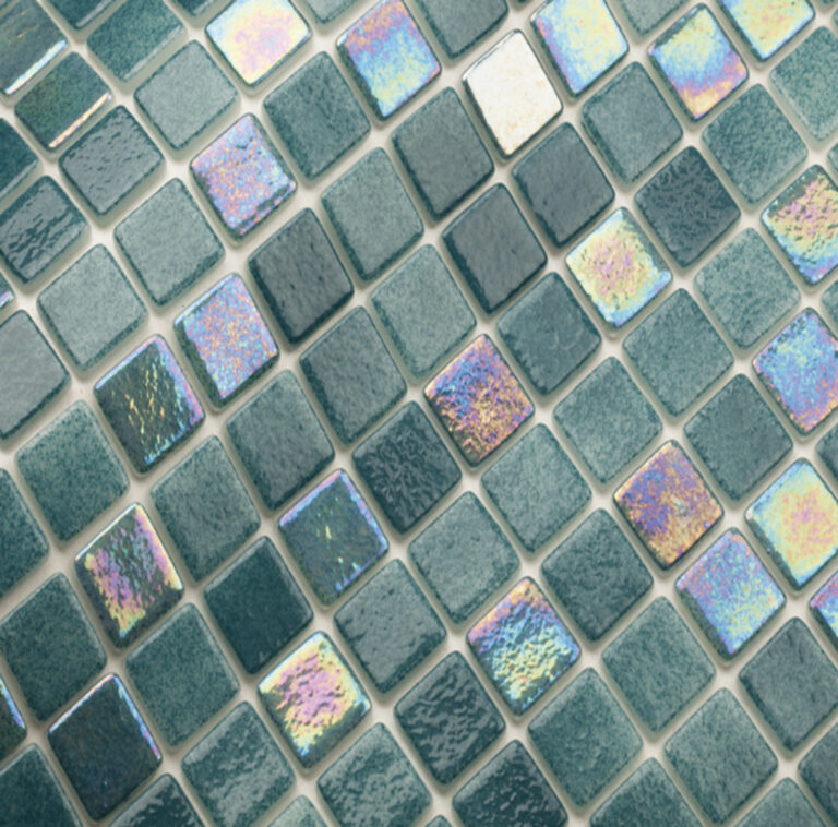 MOSAIQUE EN EMAUX DE VERRE 2.5 x 2.5 CM MIX NILO