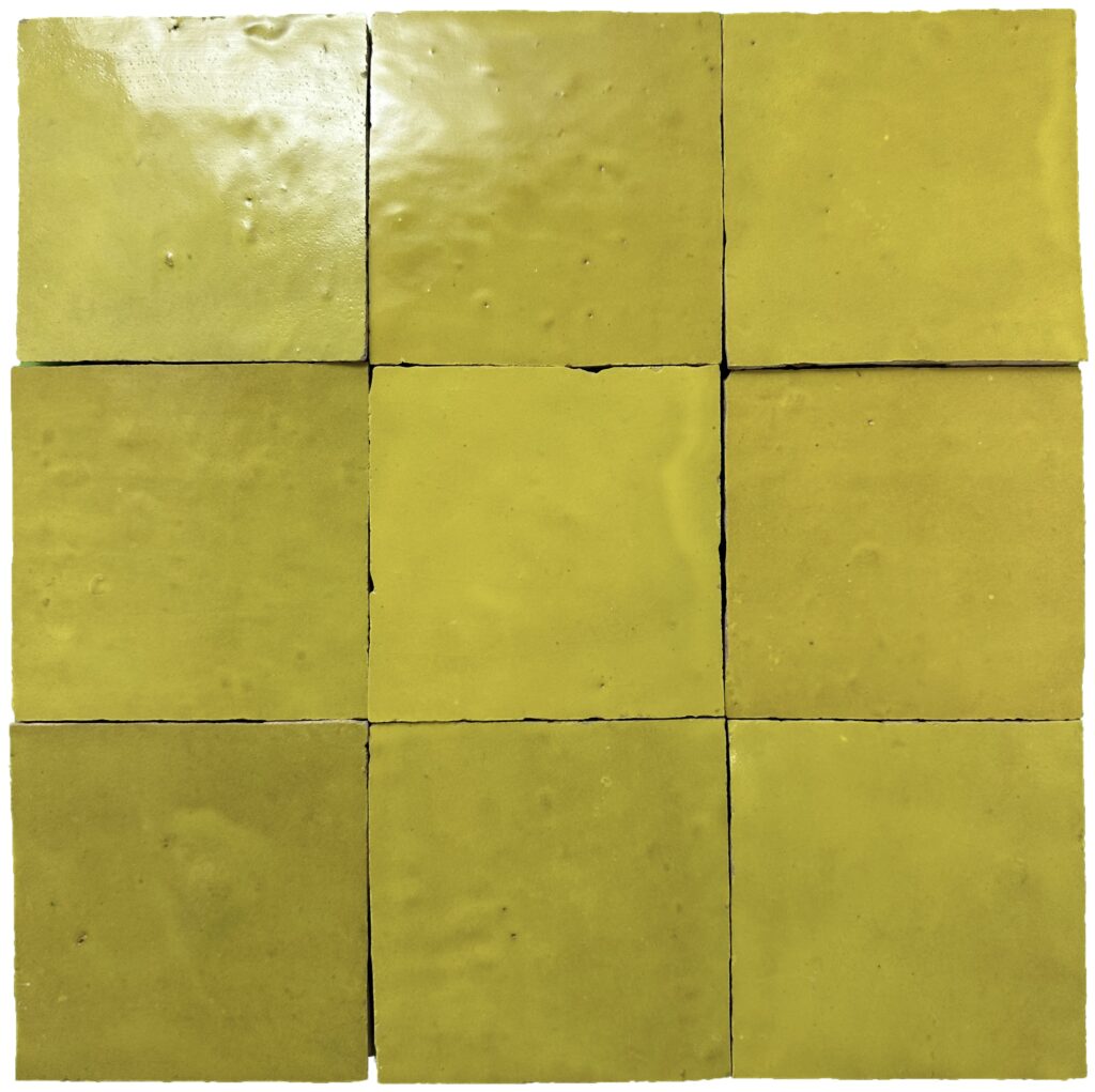 VERITABLE ZELLIGE 10 X 10 CM CITRON | VotreCarrelage.com VERITABLE ZELLIGE 10 X 10 CM CITRON