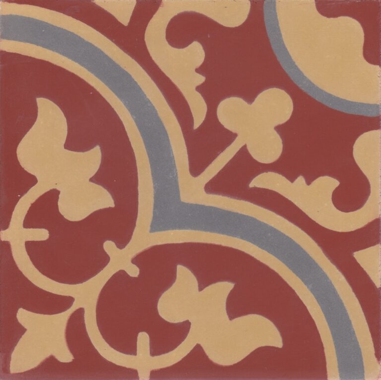 VERITABLE CARREAU CIMENT 20 x 20 CM CAROLE