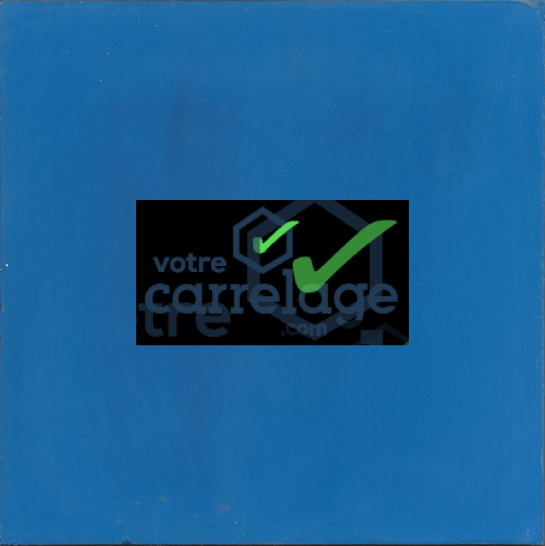 VERITABLE CARREAU CIMENT 20 x 20 CM BLEU MAJORELLE échantillon