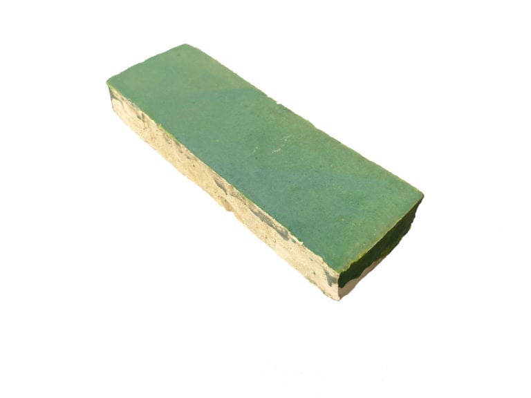 VERITABLE BEJMAT 14 X 4,5 CM VERT EMERAUDE