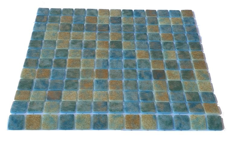 MOSAIQUE EN EMAUX DE VERRE 2.5 x 2.5 CM SANDY BALI