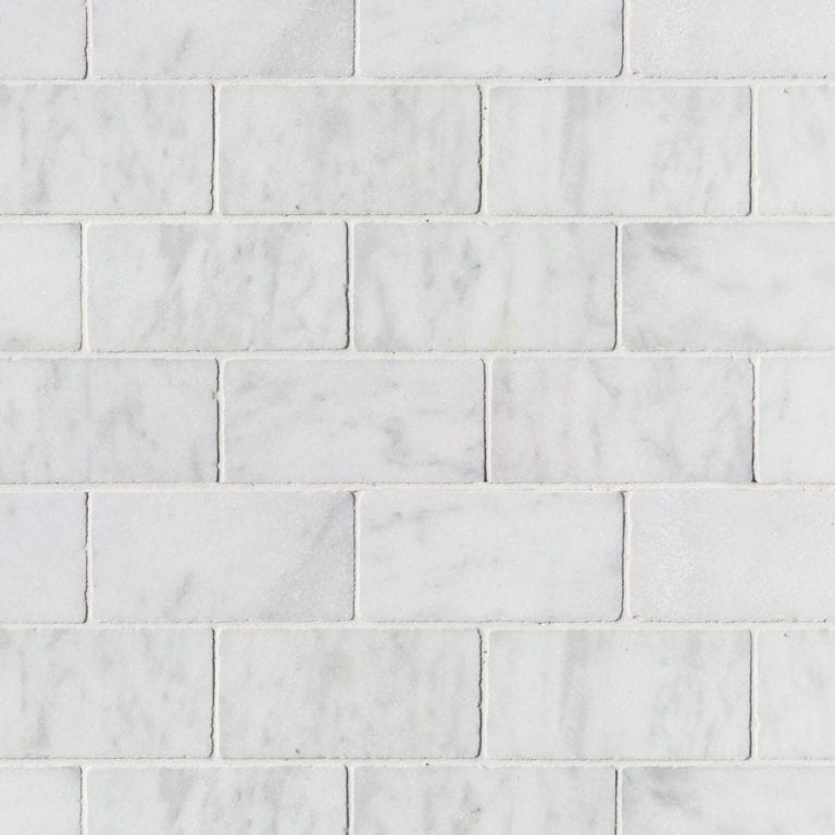 WHITE MARBLE 10 X 20 X 1CM