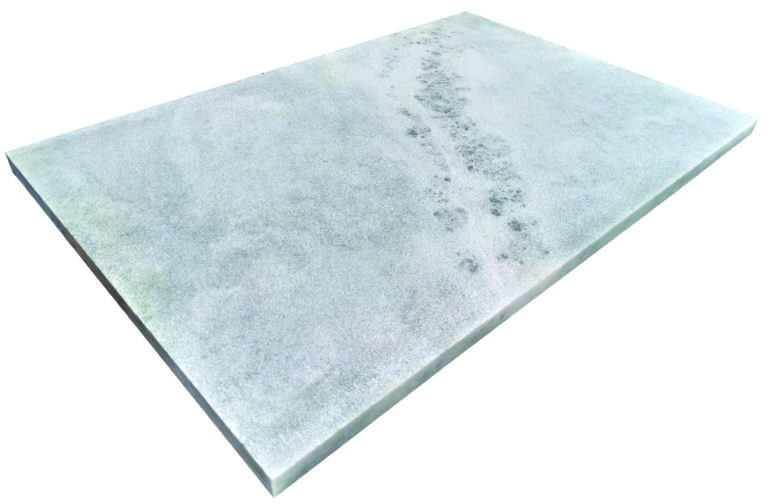 MARBRE SKYLINE BLUE SABLE 40.6 X61 X 2 CM BLEU - 1er CHOIX