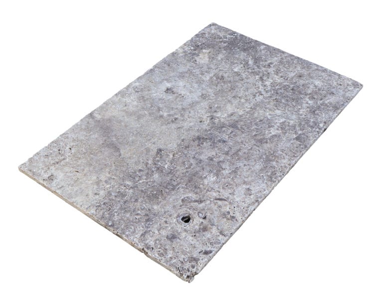 TRAVERTIN SILVER 61 x 91 X 1,2 CM - CHOIX RUSTIC