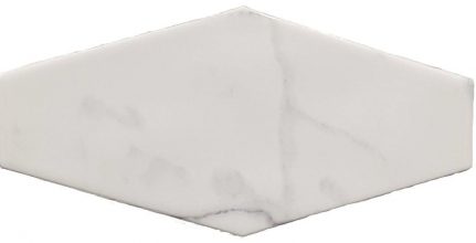 Faïence imitation marbre hexagone CARRARA 10x20