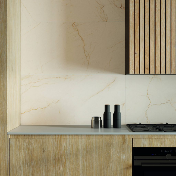 Carrelage effet marbre CREMA AVORIO 32X62.5