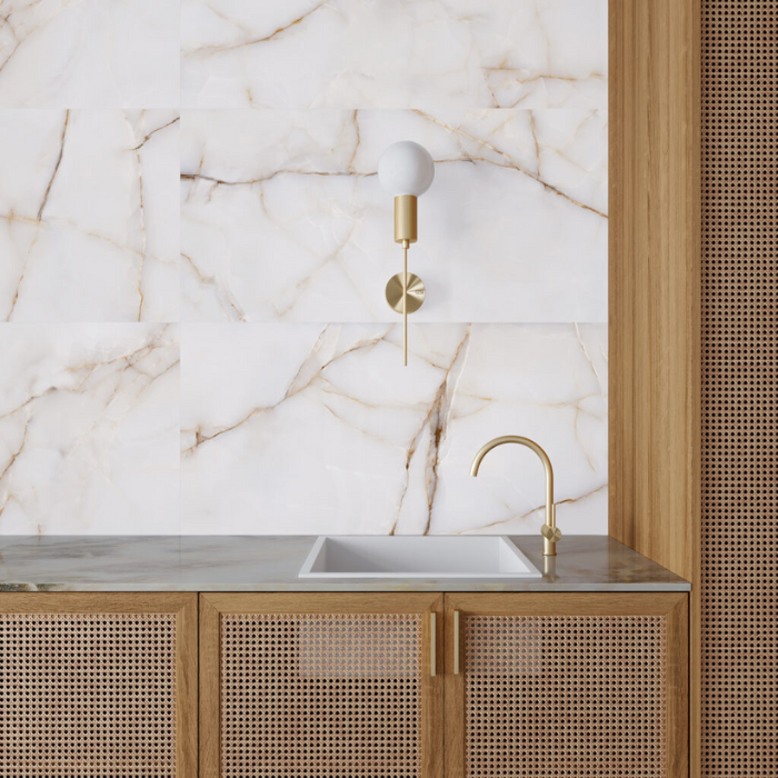 Carrelage imitation marbre CALACATTA GOLD PLUS 60x120
