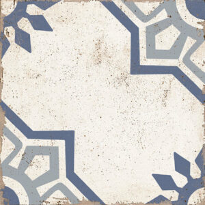 Carrelage effet carreau de ciment vieilli OLITE 22.5x22.5