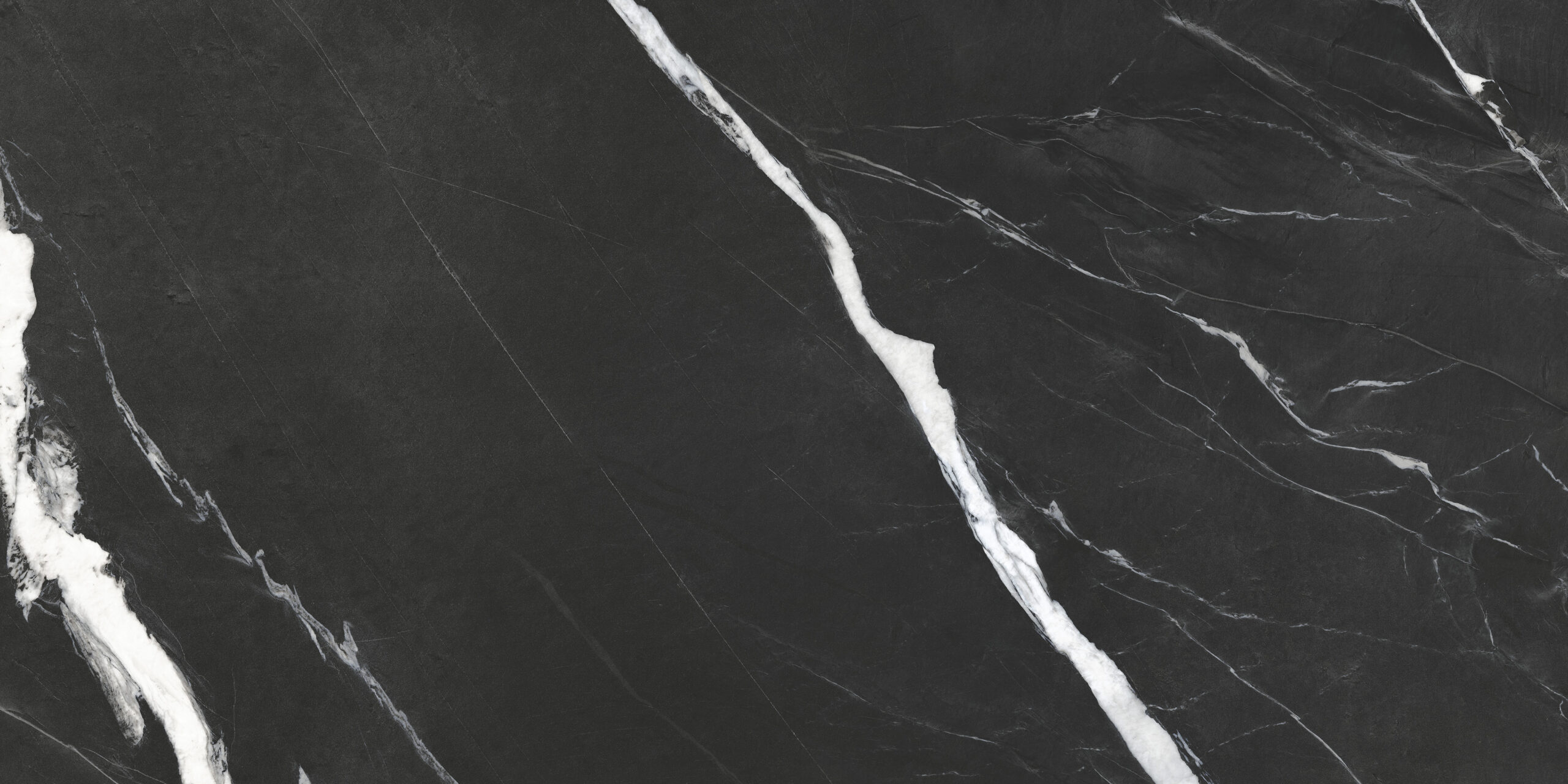 Carrelage effet marbre noir MONTBLACK 45x90