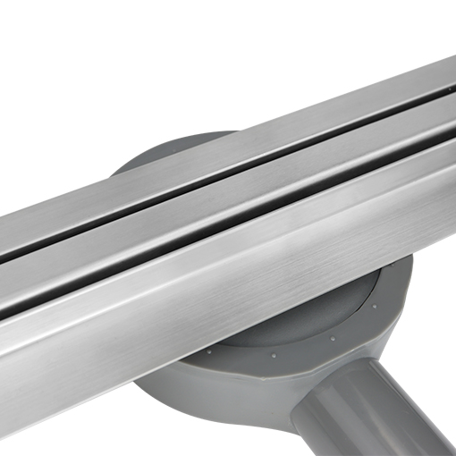 CANIVEAU DE DOUCHE EXTRA FIN 80CM | VotreCarrelage.com CANIVEAU LINEAIRE DE DOUCHE A FIXATION SIMPLE 80CM