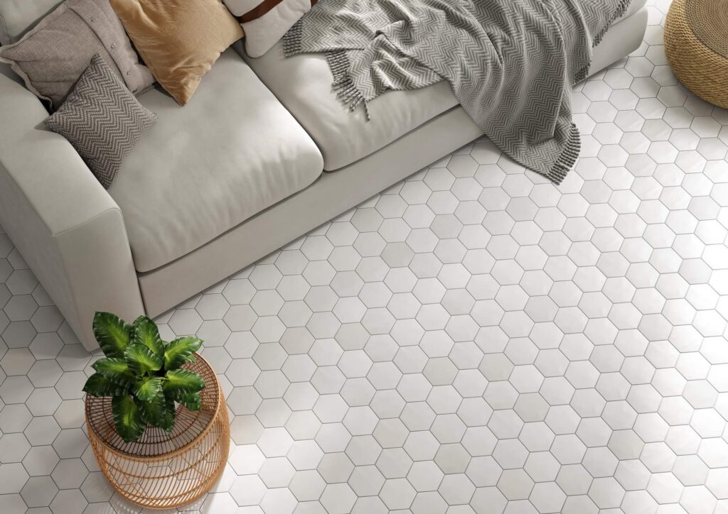 Carrelage hexagonal ARTISAN 11.8x10.2