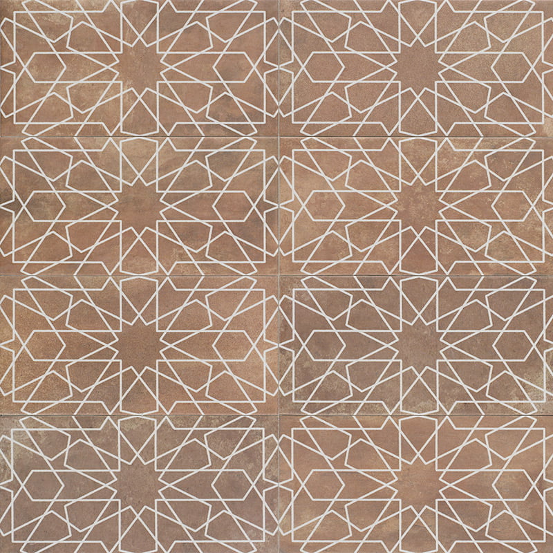 Carrelage effet terre cuite TEGUISE 15x30