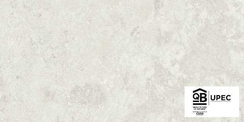 Carrelage effet travertin FLORENCE 60X120 BLANC