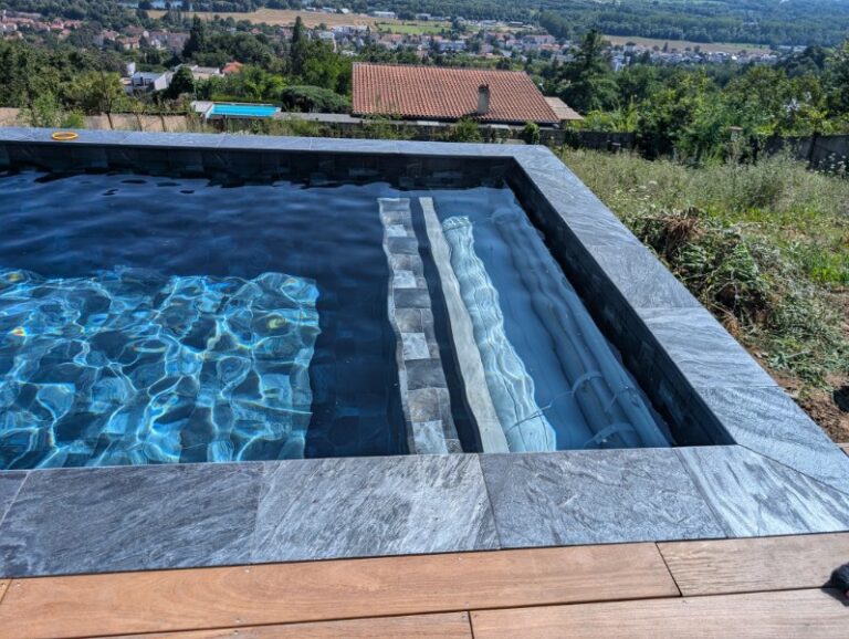 Margelle de Piscine Bali Mix Grey