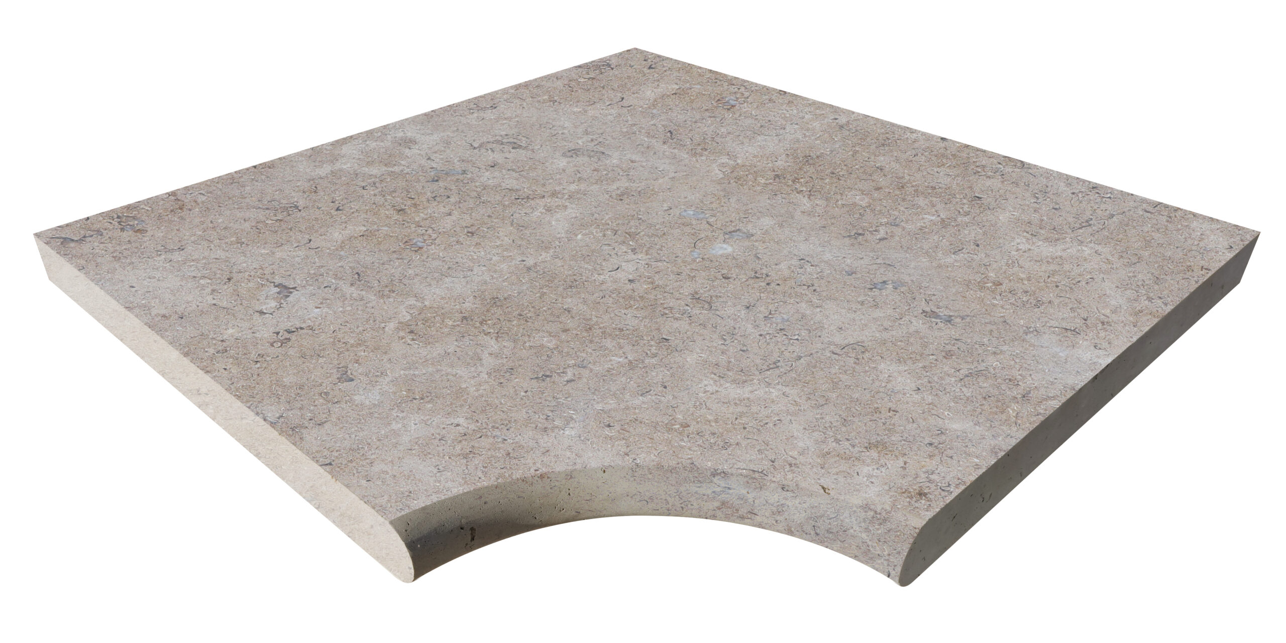 ANGLE RENTRANT 45x45x3cm BORD 12 ROND
