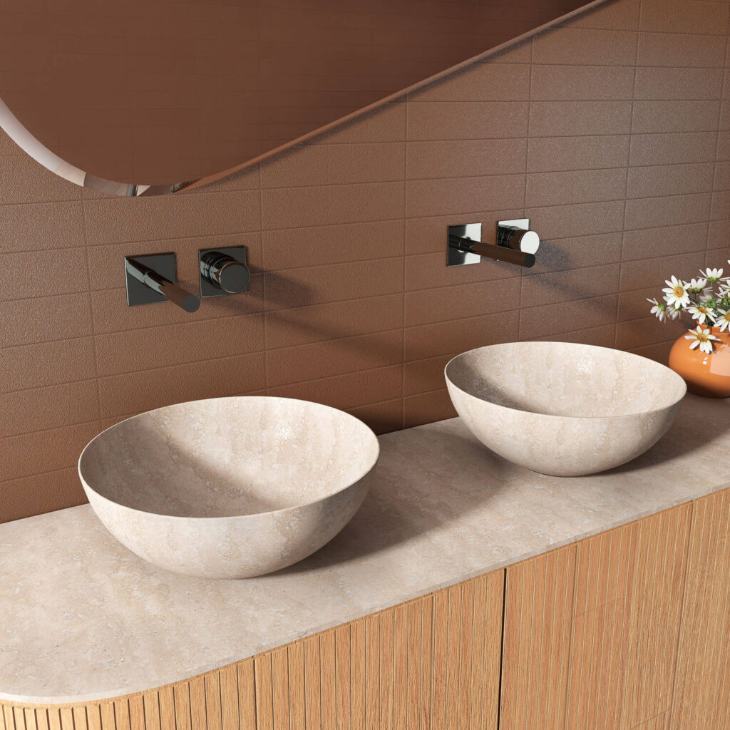 Carrelage ligne brillant TERRA 6x25
