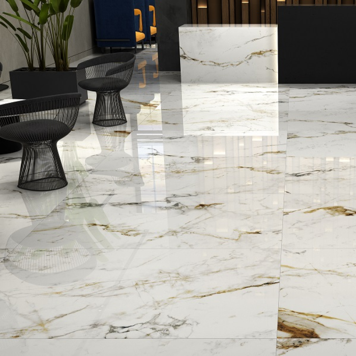 Carrelage effet marbre gold LUX 60x120