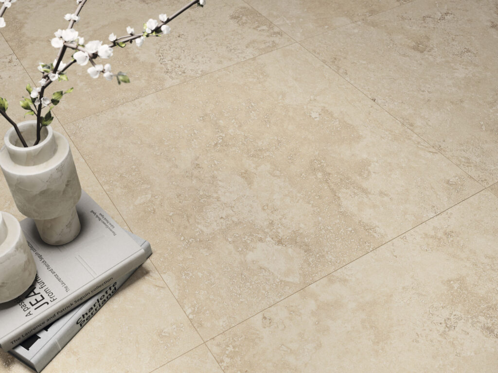 Carrelage effet travertin FLORENCE 80X80