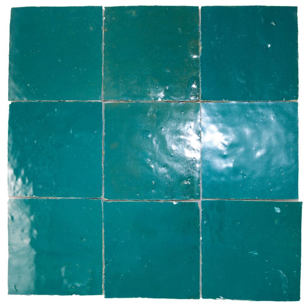 VERITABLE ZELLIGE 10 X 10 CM CARAÏBES