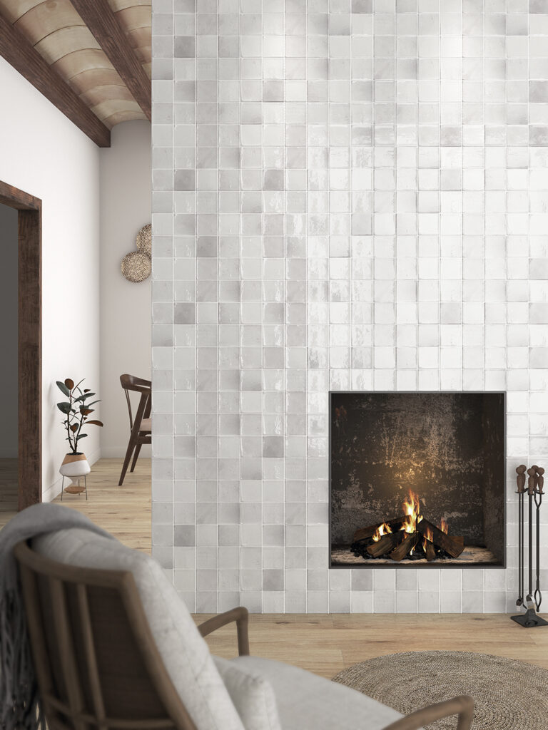 EGILLÈZ 20X20 | VotreCarrelage.com carrealge mural effet zellige 20x20 blanc neige