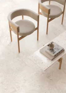 carrelage effet pierre Campastone 90x90 Almond Carrelage salon