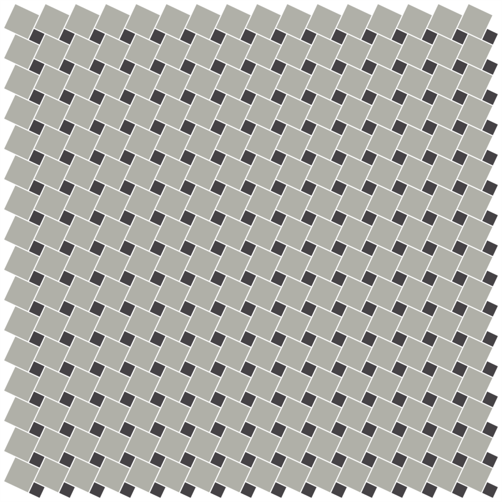 qui alterne le blanc et le noir dans un pur style Victorien.