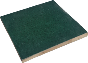 VERITABLE ZELLIGE 10 X 10 CM VERT MENTHE